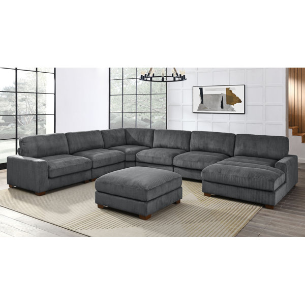 Sectional couch with lounger hot sale